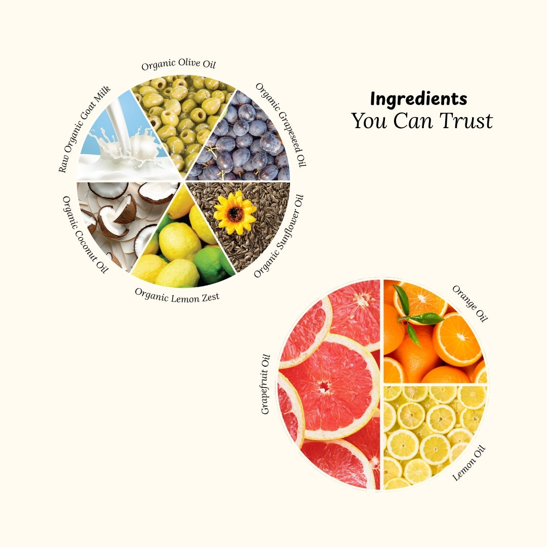 Citrus Goat Milk Soap – Natural Glow for Every Face