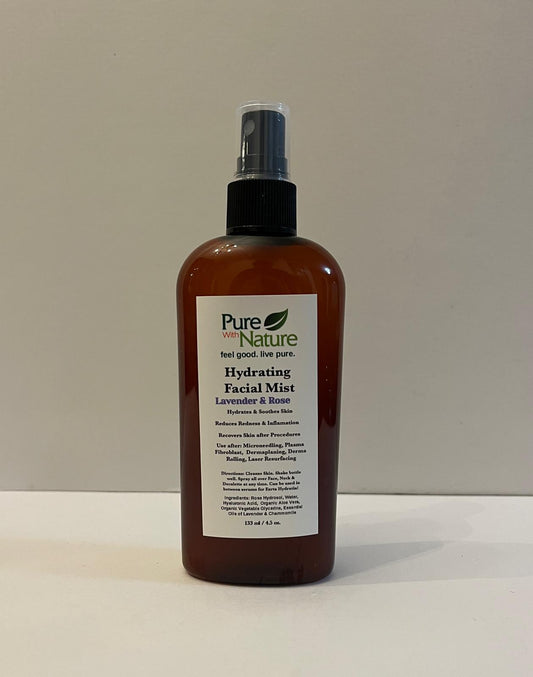 Lavender & Rose Hydrating Face Mist – Soothe, Glow, Refresh
