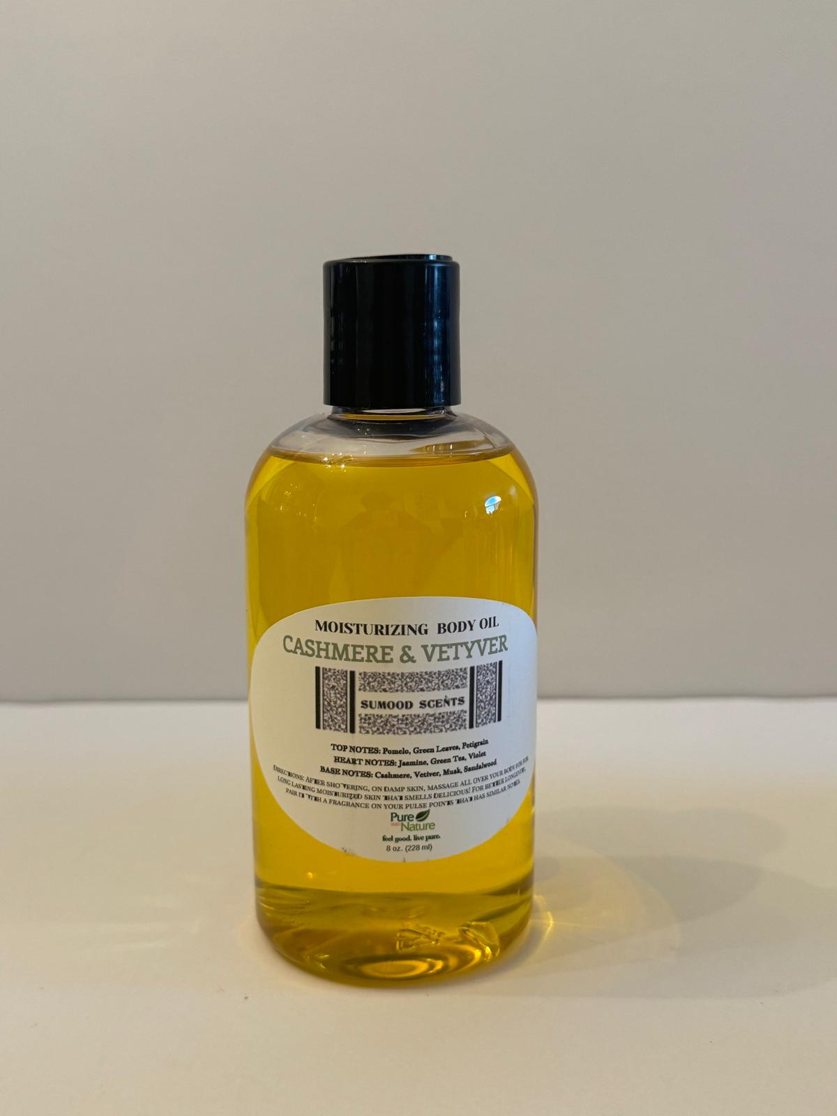 Cashmere & Vetyver Moisturizing Body Oil