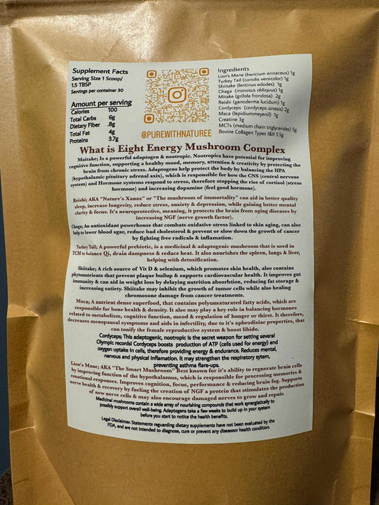 Brain boost Adaptogenic Mushroom Blend