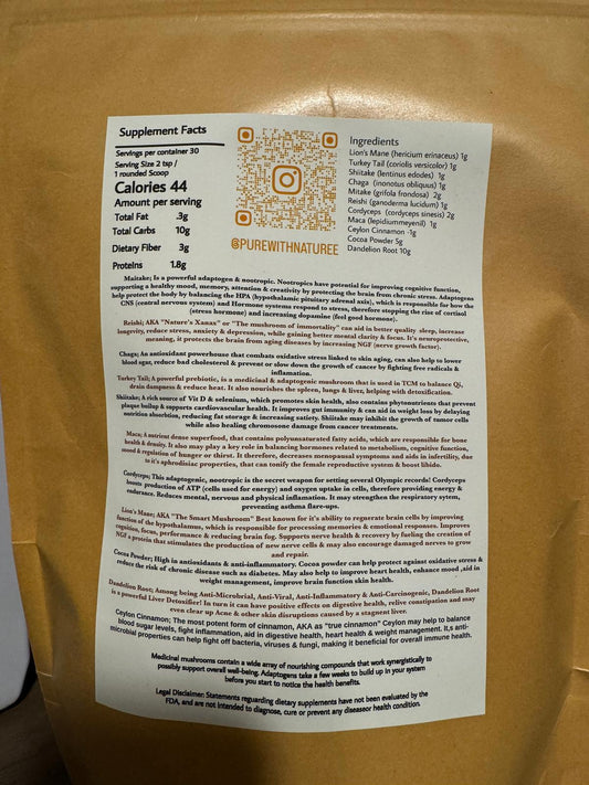 Body boost Adaptogenic Mushroom Blend