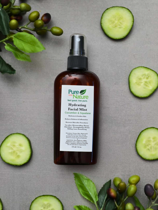 Cucumber & Squalane Hydrating Face Mist – Calm, Cool & Replenish