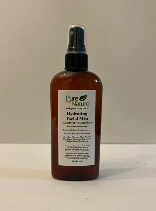 Cucumber & Squalane Hydrating Face Mist – Calm, Cool & Replenish