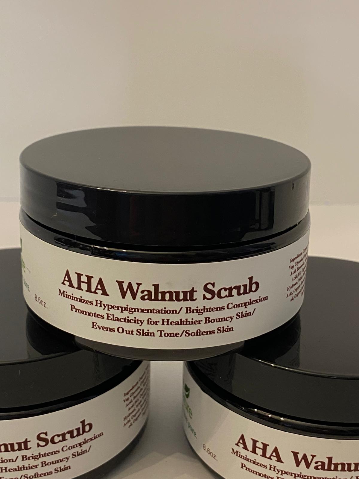 AHA Walnut Scrub