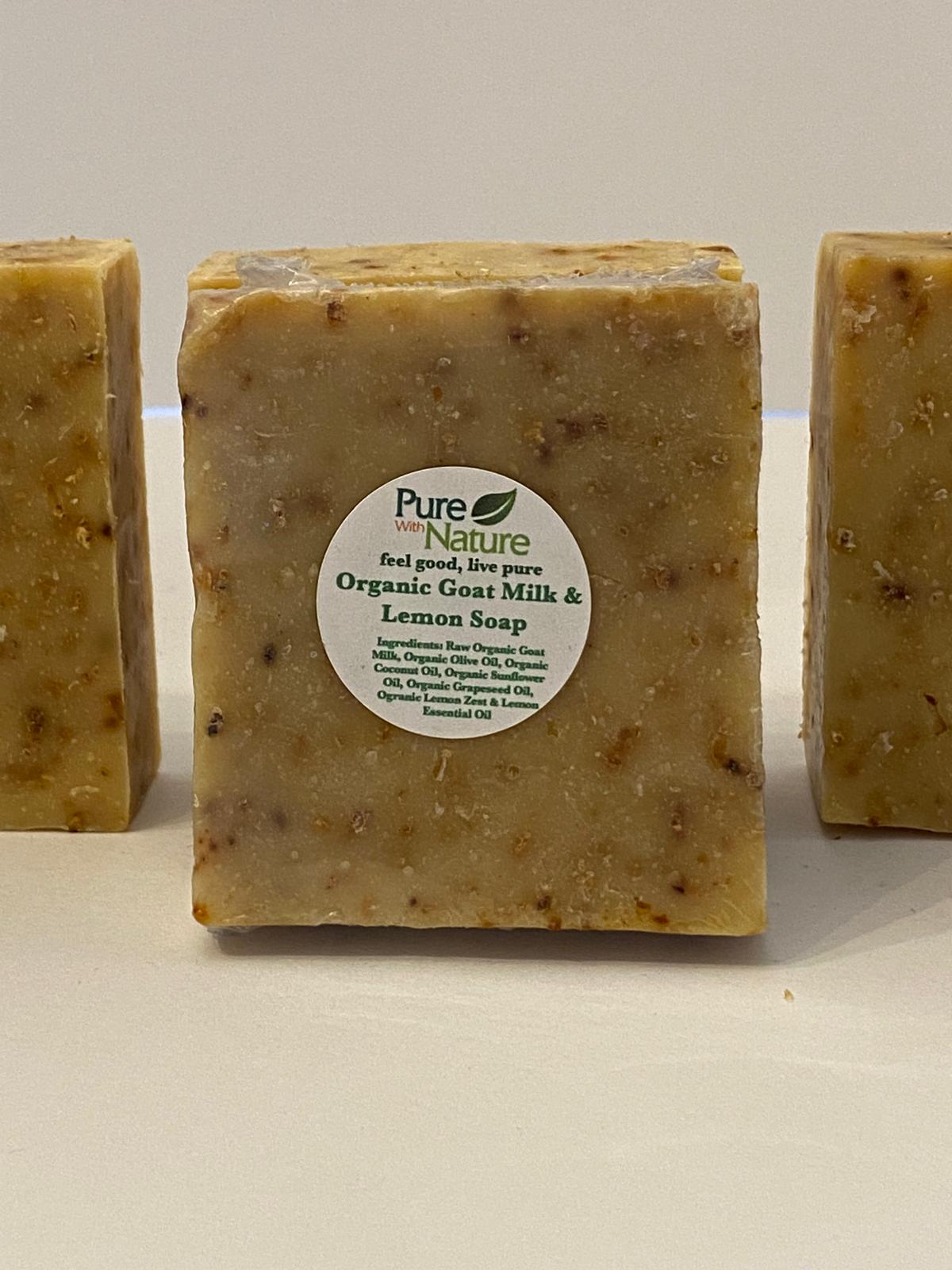 Citrus Goat Milk Soap – Natural Glow for Every Face