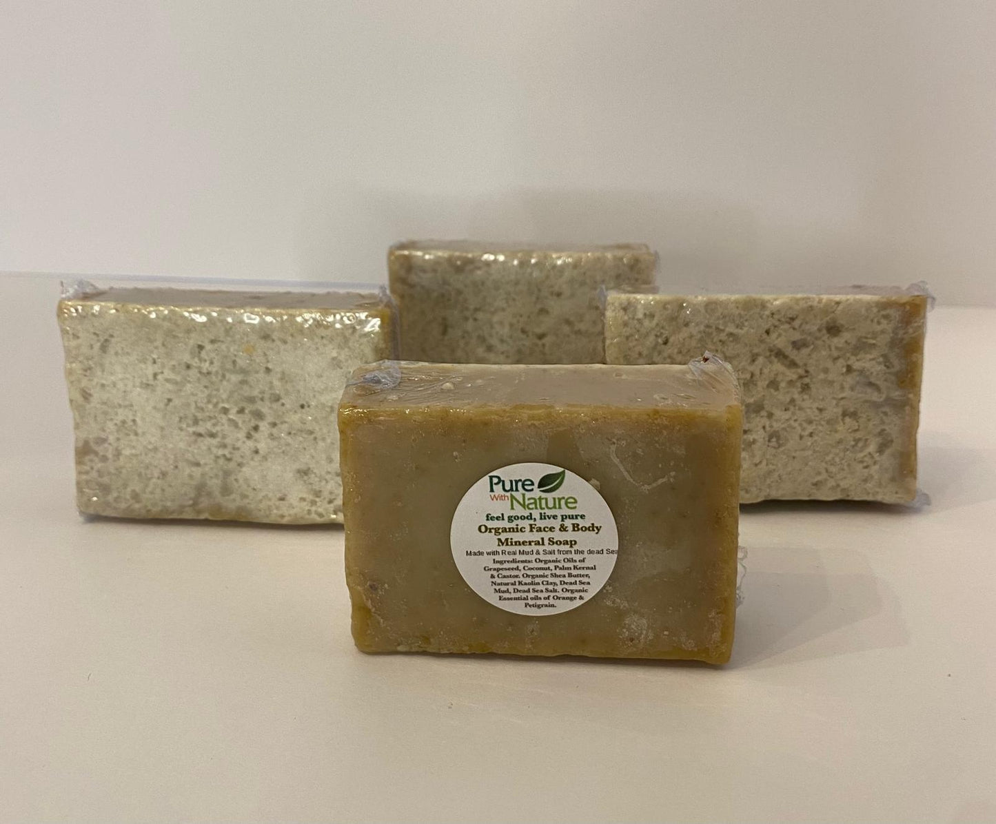 Organic Face & Body Mineral Dead Sea Soap – Deep Healing with Essential Oil Soap