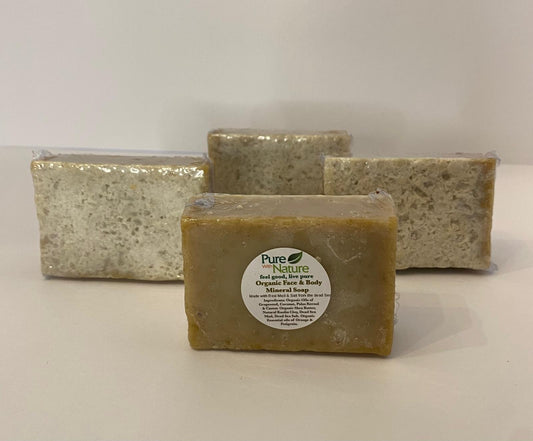 Organic Face & Body Mineral Dead Sea Soap – Deep Healing with Essential Oil Soap